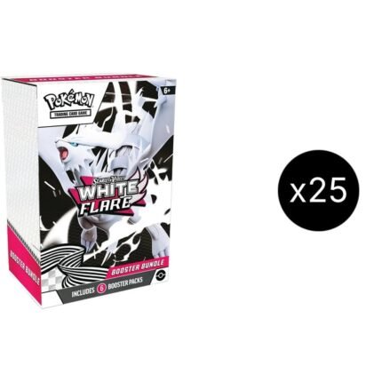 White Flare Booster Bundle Case – SV: White Flare (WHT)